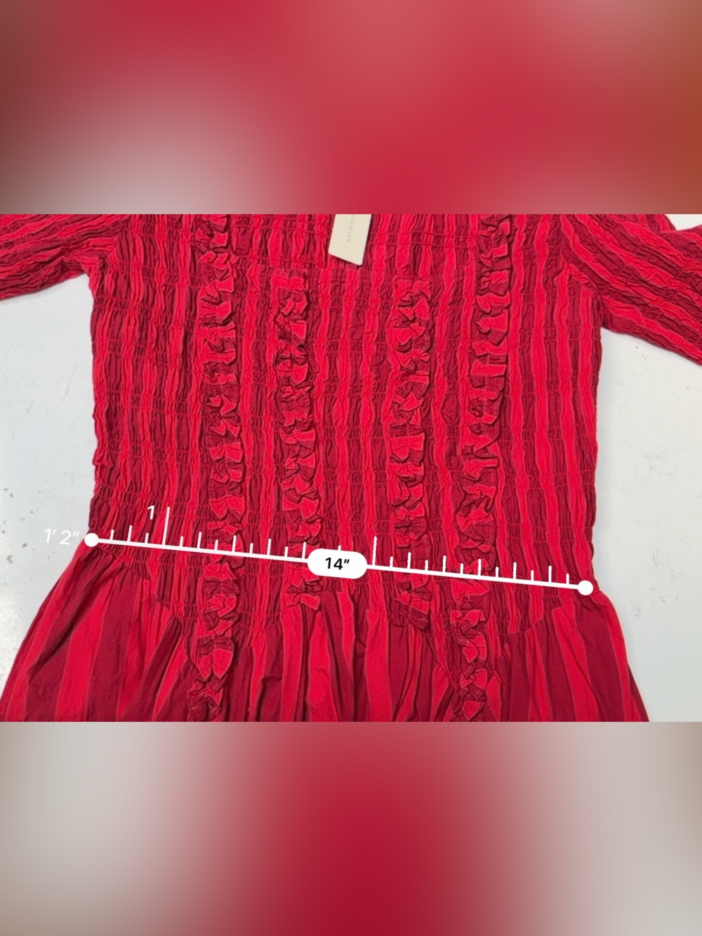 NWT Anthropologie Damson Madder Raphaela mini dress | Size 10 - Picture 11 of 11